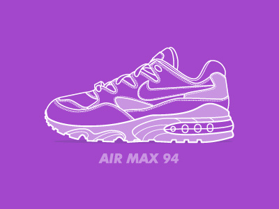 Air Max 94 airmax illustration sneaker sneaker illustration