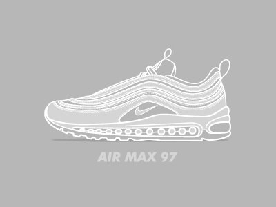 Air Max 97 airmax illustration sneaker sneaker illustration