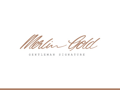 Merlin Gold Logo by Vusi Khosa on Dribbble