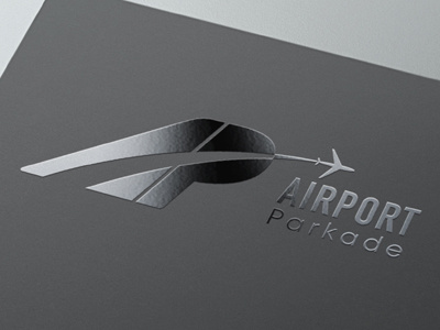 Airport Parkade Logo brand design branding corporate identity logo logo design