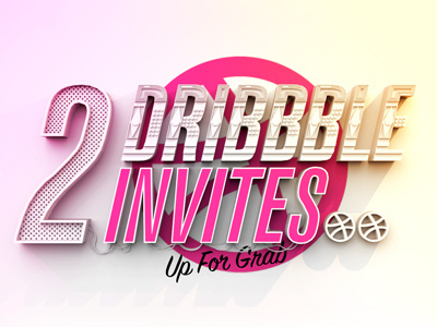 2 Dribbble Invites up for grab