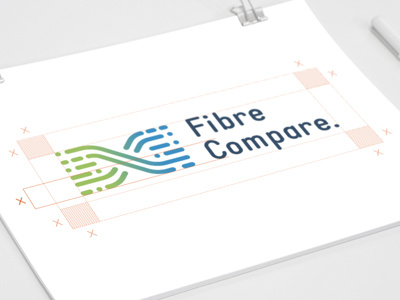 Fibre Compare Logo Design brand design branding logo