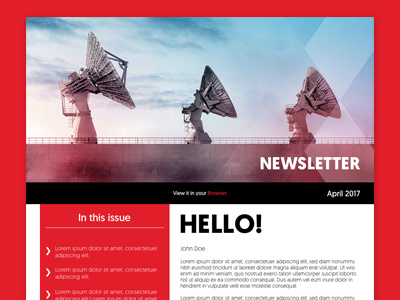 Bcx E Newsletter enewsletter ui design ux design