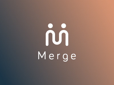 Logo Design - Merge App brand design branding logo