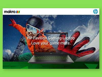 Hp Pavilion Gaming Landing Page gaming hp hp pavilion landing page makro ui ui design user experience user inteface uxdesign website design