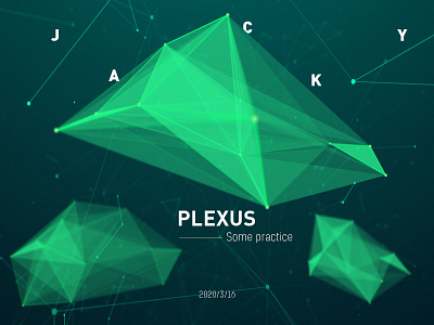 Plexus Space adobe aftereffects design green particular science space wallpaper