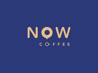 Now Coffee v1.1 brand branding coffee design icon logo