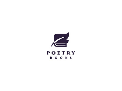 Poetry Books Logo By Adam Islami On Dribbble