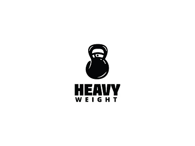 Heavyweight Logo bodybuilder boxing dumbbell exercise fitness for sale gym heavy heavyweight kettlebell logo logos muscle power sport sports strength strong training workouts