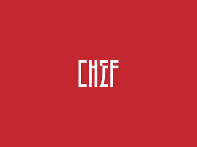 Chef Knife Logotype chef cooking dine dining dinner eat eatery food foodie for sale kitchen knife knives logo logos logotype negative space logo restaurant typography wordmark