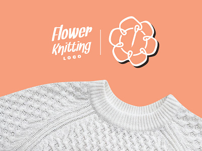 Flower Knitting Logo apparel blossom cloth cotton designer fabrics fashion floral flower for sale handicraft knitting knitwear linen pin sewing sweater textile wool yarn
