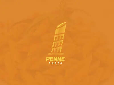 Penne Italian Pasta Logo bolognese cheese city cuisine europe food italian italy landmark lasagna leaning macaroni pasta penne pisa places spaghetti tourism tower travel