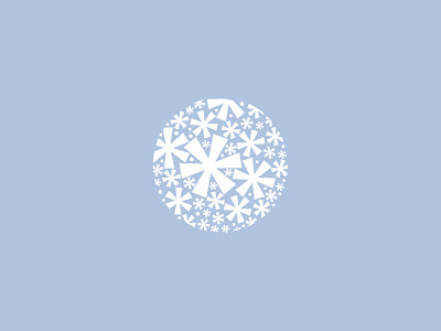 Snowflakes Logo arctic bloom bouquet cherished crystals decorations feminine flourished flowers freeze frosty frozen ice icy petals seasonal seasons snow snowflakes winter