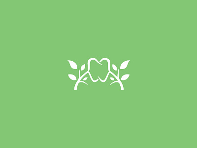 Nature Dental Logo abstract branding dental dental logo dentist dentist logo dentistry design for sale illustration illustrator logo logomark logos nature nature logo negative space logo teeth tooth vector