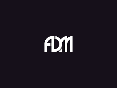 ADM Monogram Logo accountant accounting bold finance financial for sale geometric identity initial law lawyer legal lettering letters logo logos monogram sharp trust typography