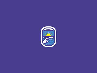 Ocean Flight Travel Logo