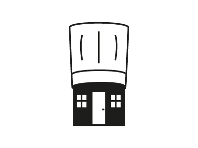 A.B. : Chef à domicile bw chef cooking logo