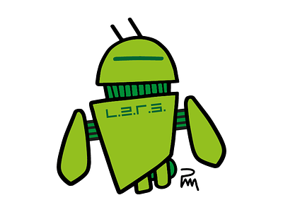 L.A.R.S. chtemele drawing droid illustration lars robot