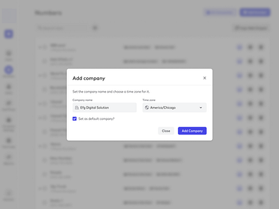 Daily UI #11: Modal Dialog, Text field, Select, and Button group