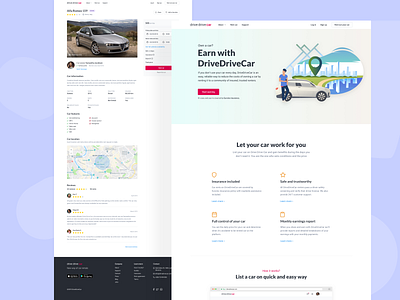 Search result & landing page for Drive Drive Car