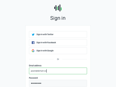 Sign in page login music nextuner signin