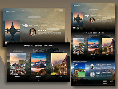 Travel Website Homepage design homepagedesign travel travelling ui ui ux ui design ui designer uidaily uidesign uidesigner uiux user interface userinterface uxdesign web