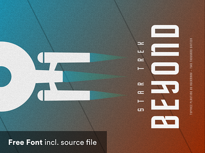 Star Trek Beyond Typeface exercise