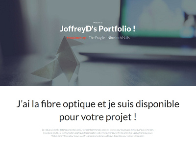 Portfolio (Again) flat portfolio webdesign