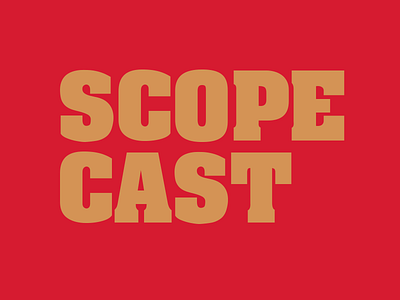 Scopecast Logo cinema logo podcast