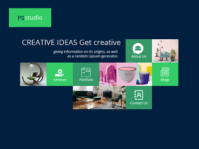 Creative UI graphic design ui