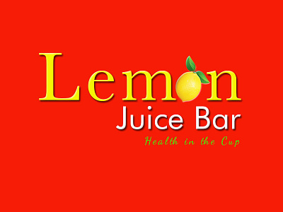 Lemon Juice Bar branding logo