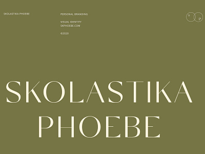 Skolastika Phoebe - Visual Identity