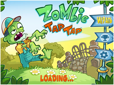 Zombie Tap Tap game mobile tap ui zombie