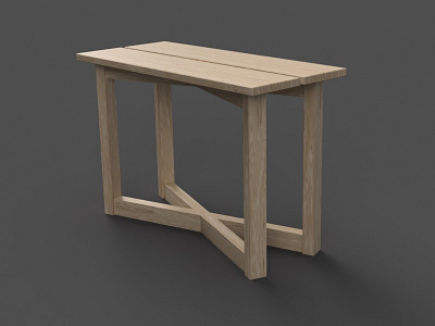 Split Top Bench