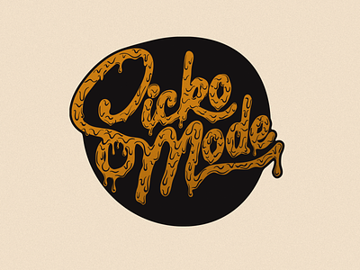 Sicko Mode design hand done type hand done type hand lettering handdone type handlettering illustration lettering typography
