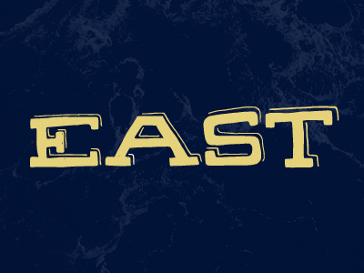 East hand done type handlettering lettering typography