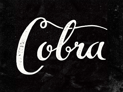 Cobra hand lettering handdone type handlettering lettering