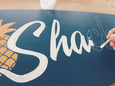 Snack Shack Sign lettering sign painting typography