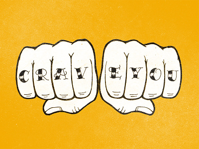 Crave You hand lettering handlettering illustration lettering tattoo