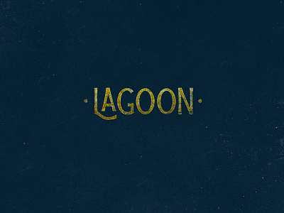 Blue Lagoon hand lettering handlettering lettering typography