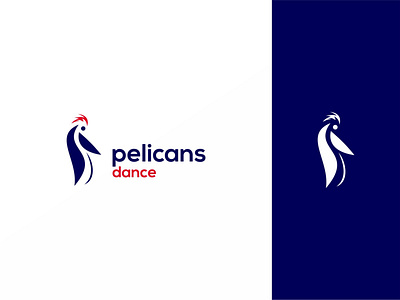 PelicansDance branding dance design graphic design illustration logo minimalist minimalist design pelicans simple logo ui ux vector