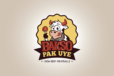 Bakso Logo bakso brand character food logo meatball