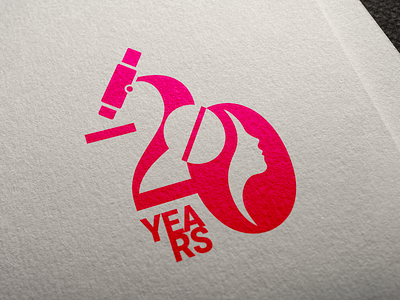 Icon 20 Years biotech birthday icon logo