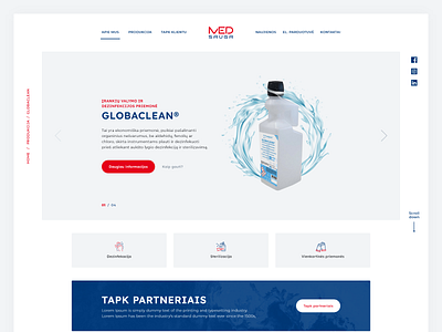 Disinfection Products Shop Website care dekstop design designer disinfection ui ui ux uidesign web web design