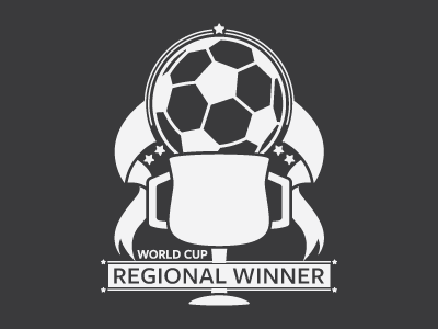 Soccer Emblem emblem illustration ribbon soccer sports trophy winner world cup
