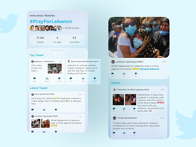 Twitter Redesign Concept concept hashtags redesign social media twitter