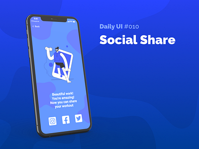 Daily UI #010 — Social Share