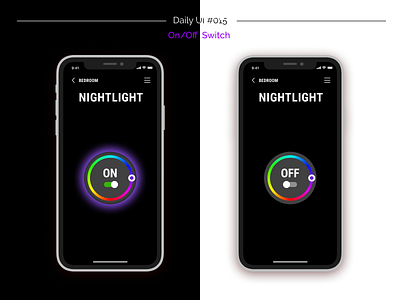 Daily UI #015 — On/Off Switch