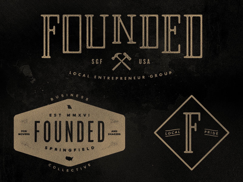 Founded by Garrett DeRossett on Dribbble