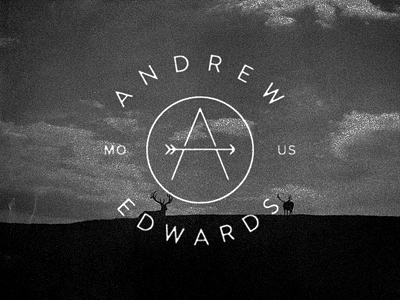 Edwards design identity lines logo mark monogram photography